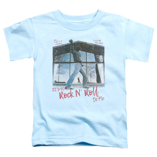 Billy Joel Glass Houses Toddler Kids Youth T Shirt Light Blue