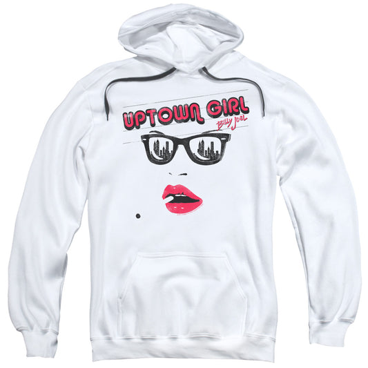 Billy Joel Uptown Girl Mens Hoodie White