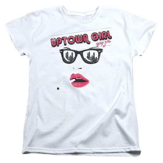 Billy Joel Uptown Girl Womens T Shirt White