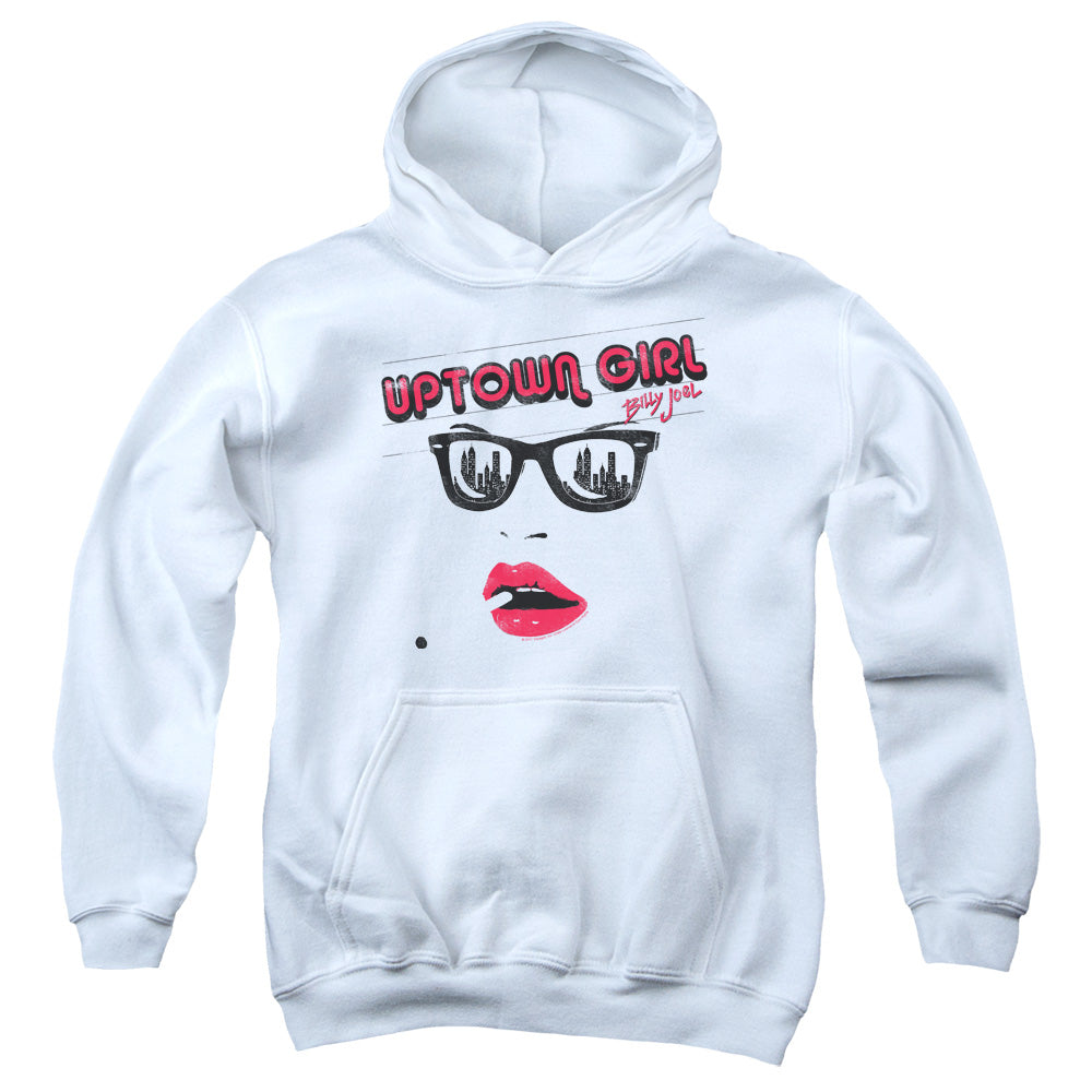 Billy Joel Uptown Girl Kids Youth Hoodie White