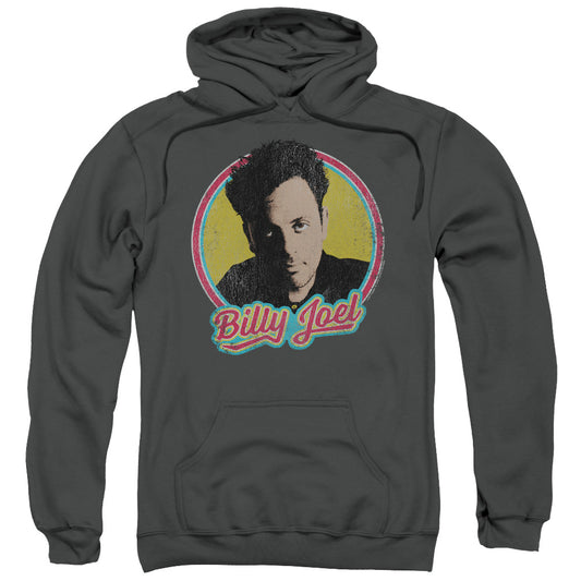 Billy Joel Billy Joel Mens Hoodie Charcoal