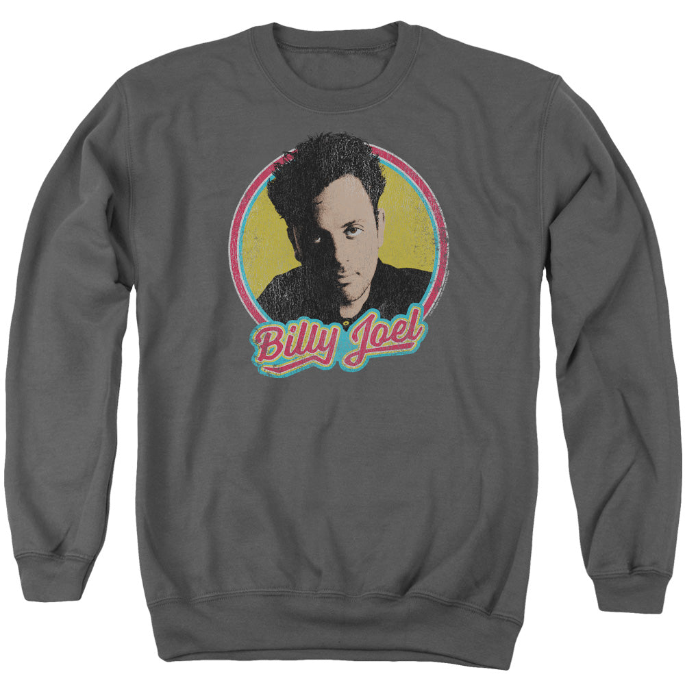 Billy Joel Billy Joel Mens Crewneck Sweatshirt Charcoal