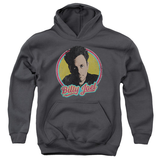 Billy Joel Billy Joel Kids Youth Hoodie Charcoal