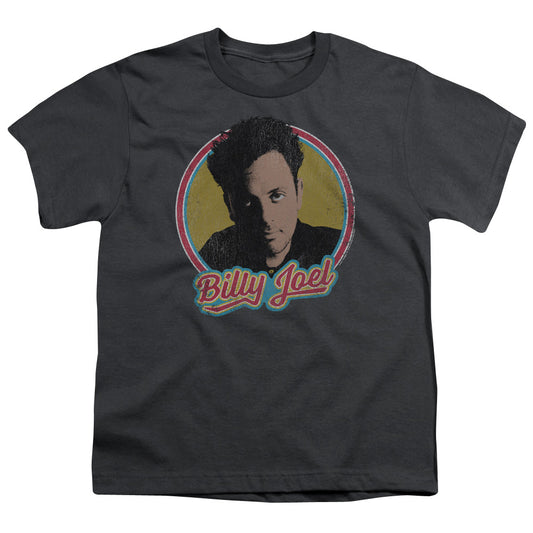 Billy Joel Billy Joel Kids Youth T Shirt Charcoal