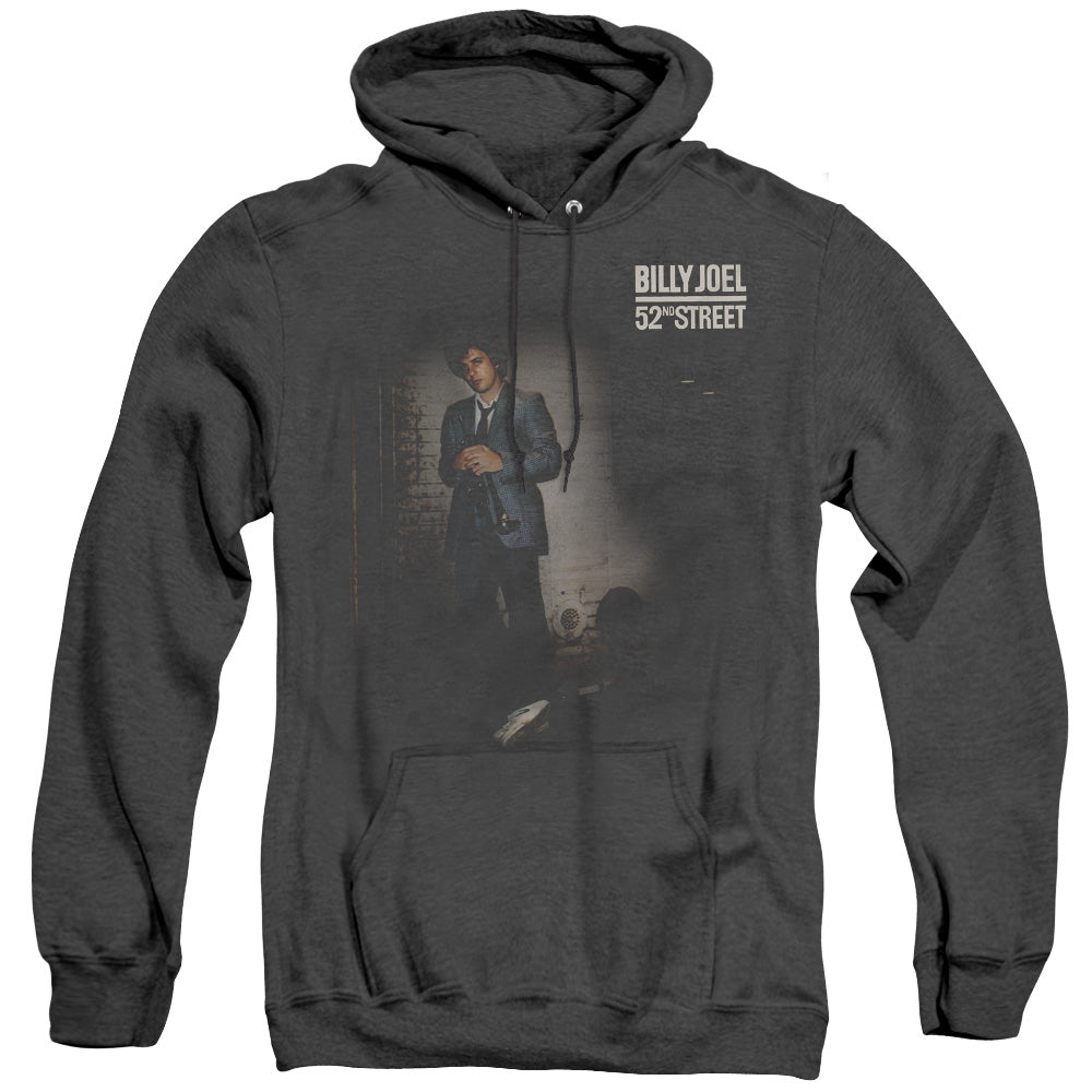 Billy Joel 52nd Street Heather Mens Hoodie Black