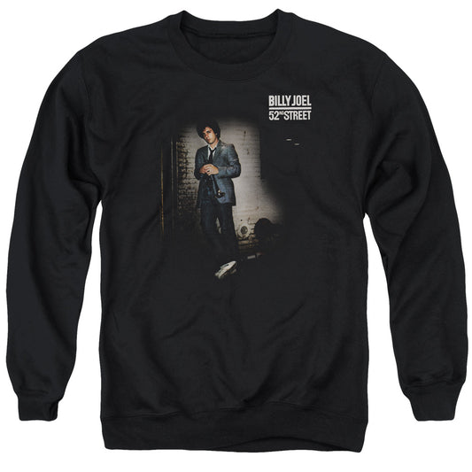 Billy Joel 52nd Street Mens Crewneck Sweatshirt Black