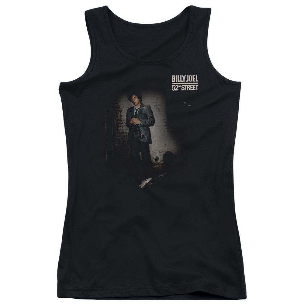 Billy Joel 52nd Street Womens Tank Top Shirt Black