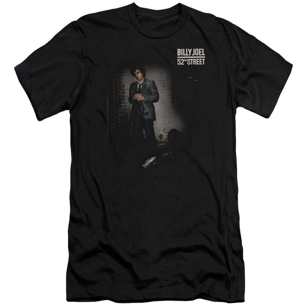 Billy Joel 52nd Street Premium Bella Canvas Slim Fit Mens T Shirt Black