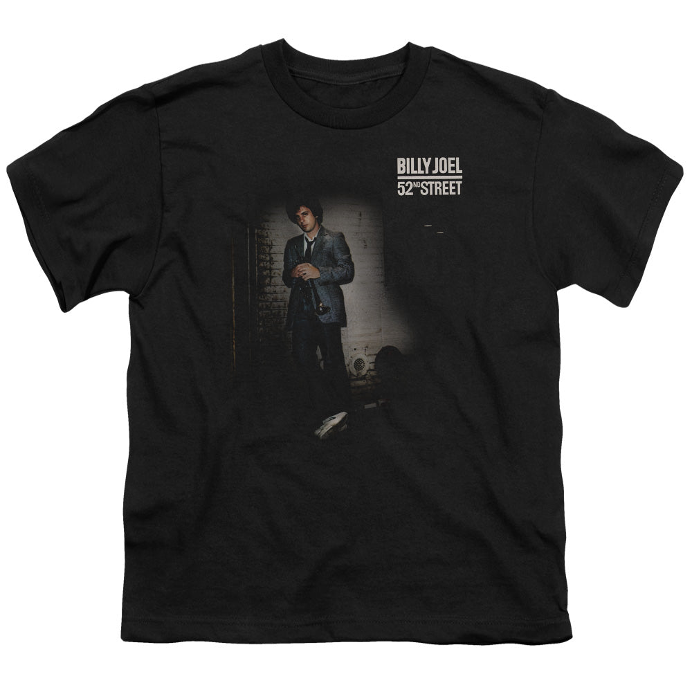 Billy Joel 52nd Street Kids Youth T Shirt Black
