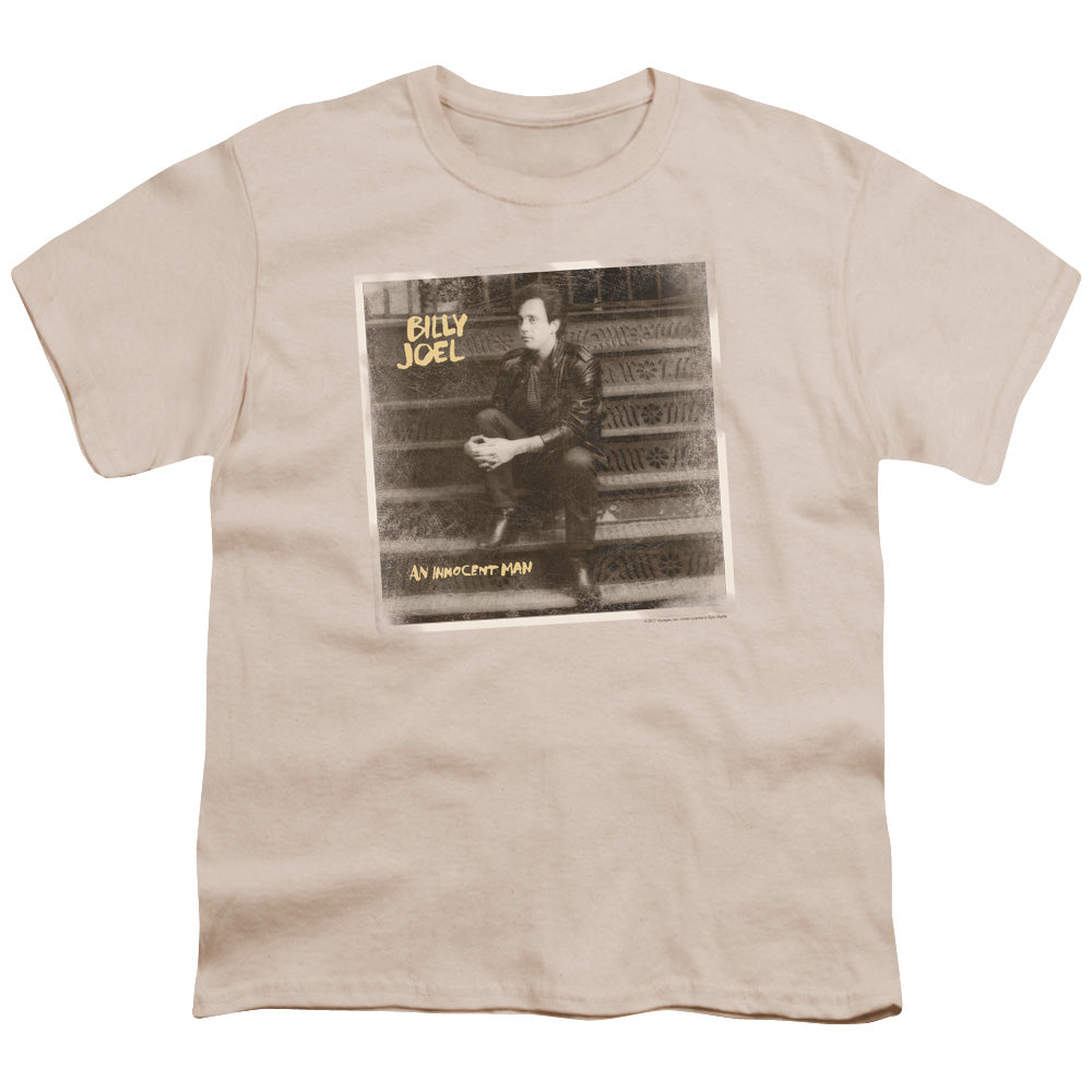 Billy Joel An Innocent Man Kids Youth T Shirt Cream