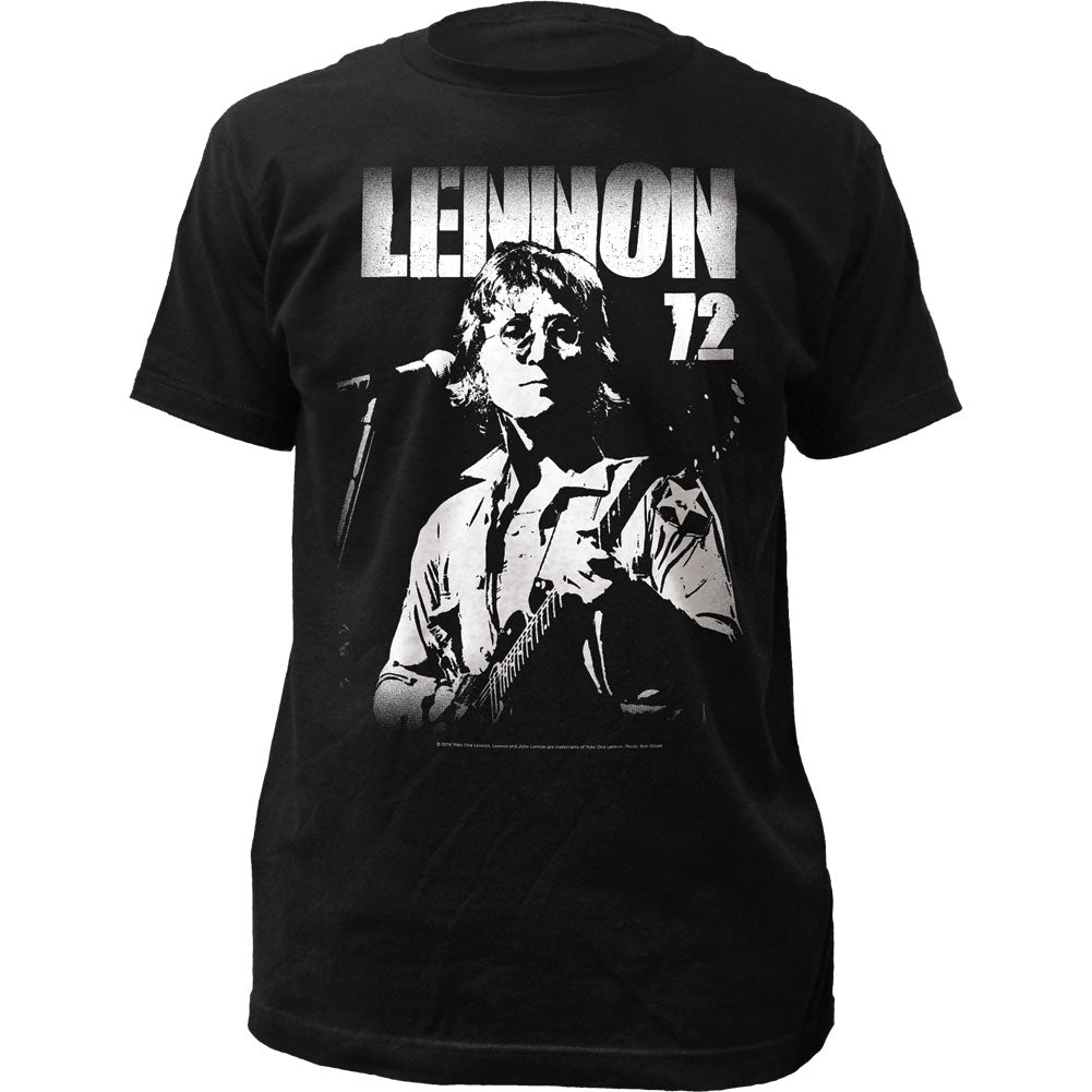 John Lennon Lennon 72 Mens T Shirt Black