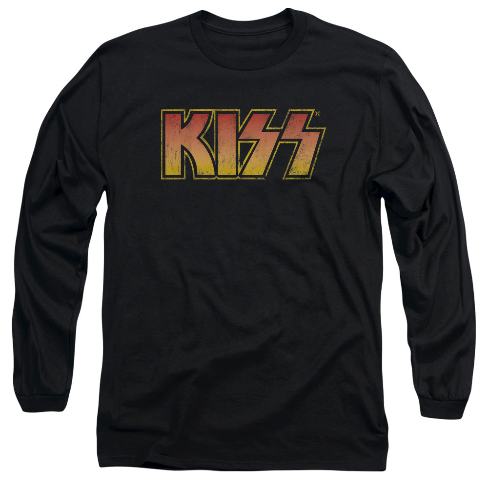 KISS Classic Mens Long Sleeve Shirt Black