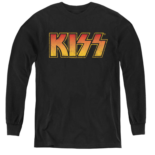 KISS Classic Long Sleeve Kids Youth T Shirt Black