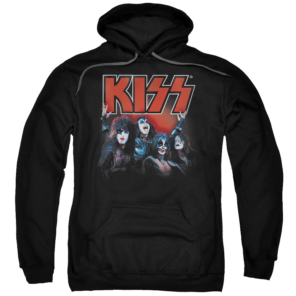 KISS Kings Mens Hoodie Black