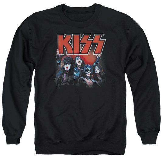 KISS Kings Mens Crewneck Sweatshirt Black