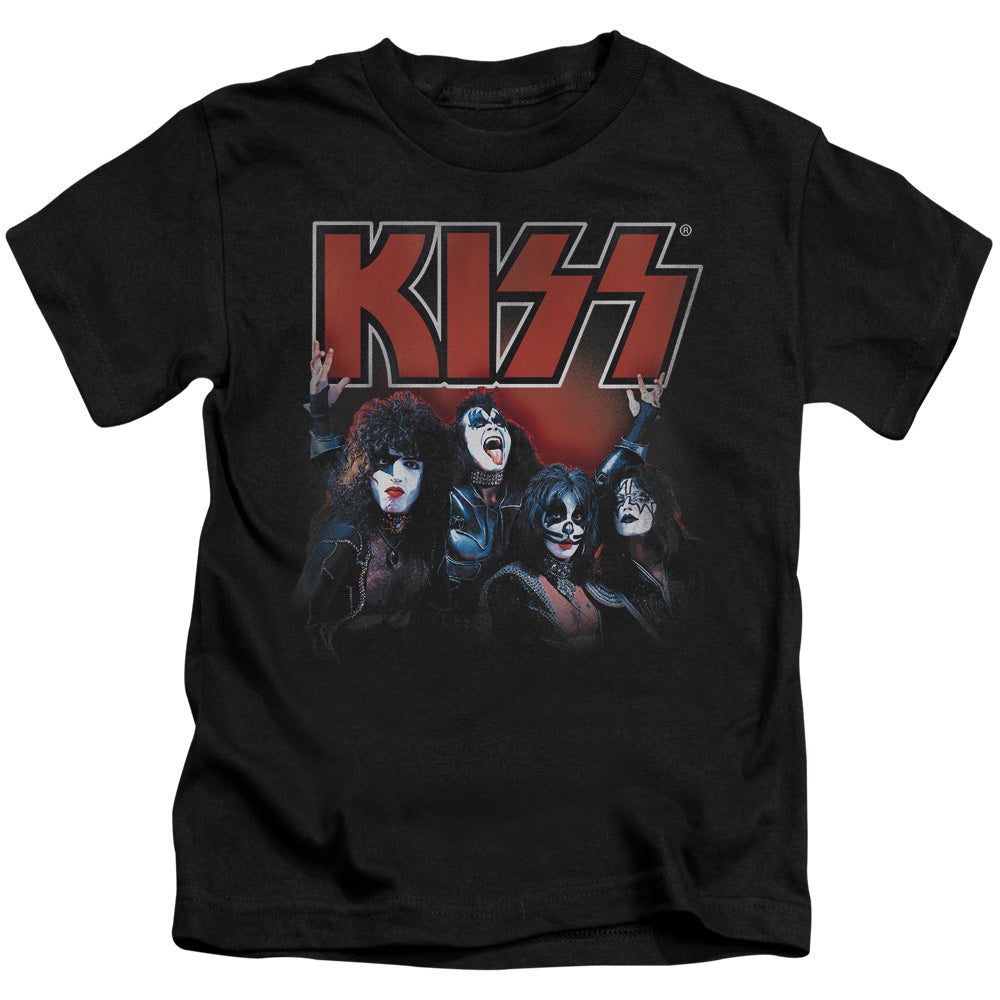 KISS Kings Juvenile Kids Youth T Shirt Black