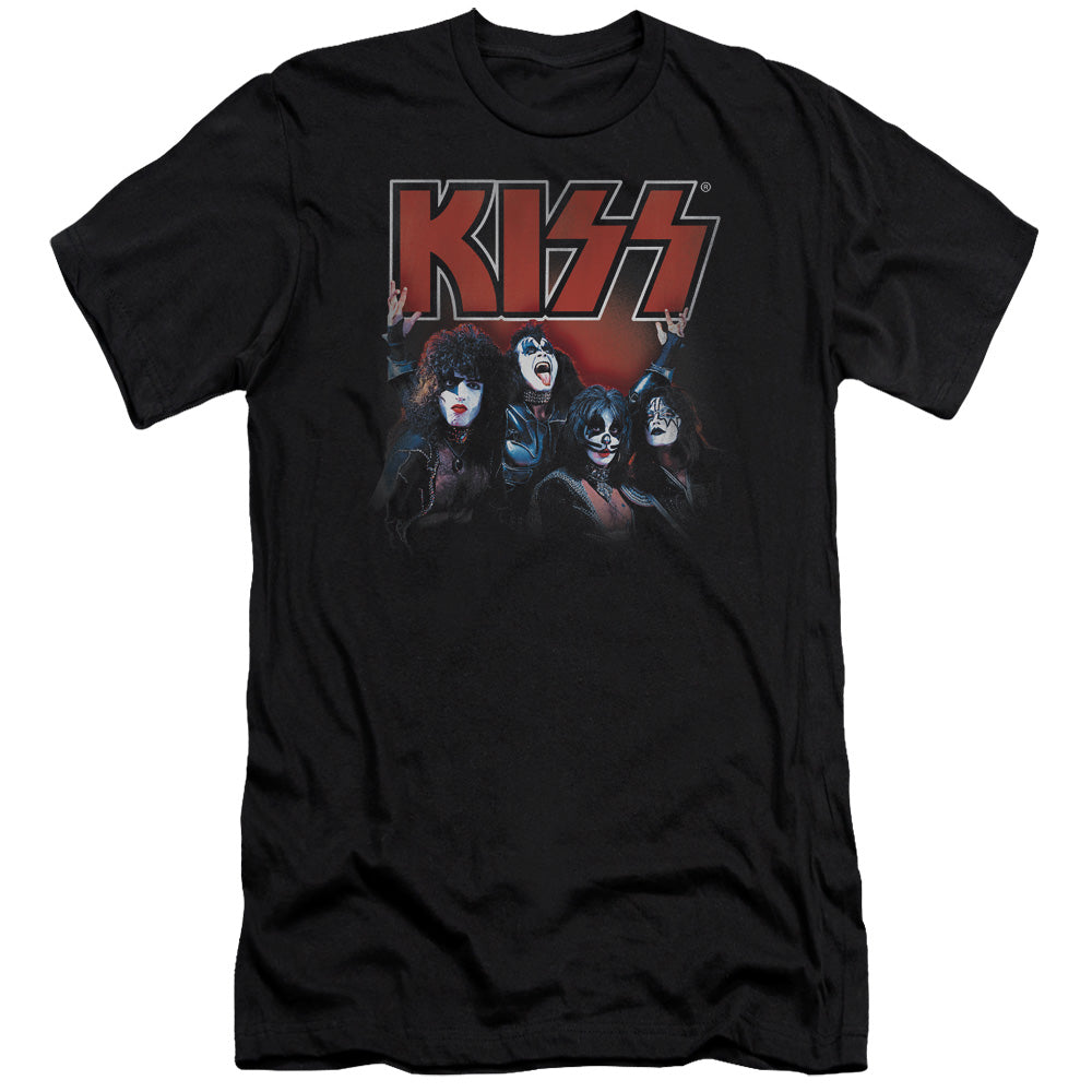 KISS Kings Slim Fit Mens T Shirt Black