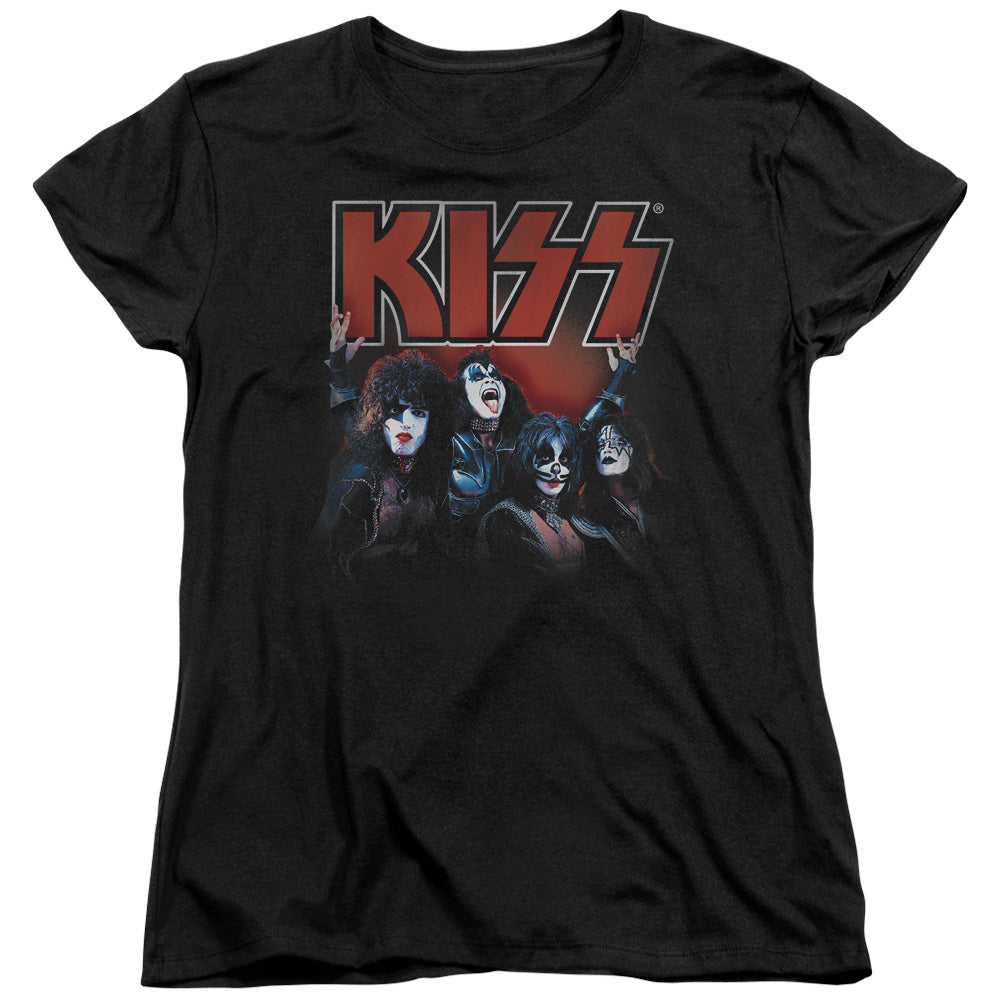 KISS Kings Womens T Shirt Black