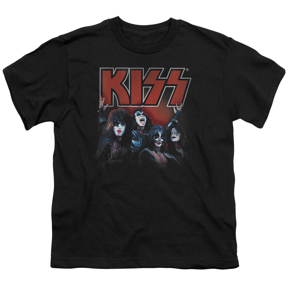 KISS Kings Kids Youth T Shirt Black