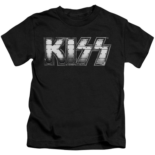 KISS Heavy Metal Juvenile Kids Youth T Shirt Black