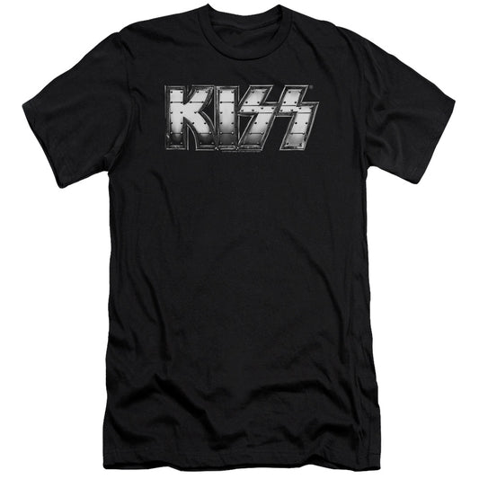 KISS Heavy Metal Premium Bella Canvas Slim Fit Mens T Shirt Black