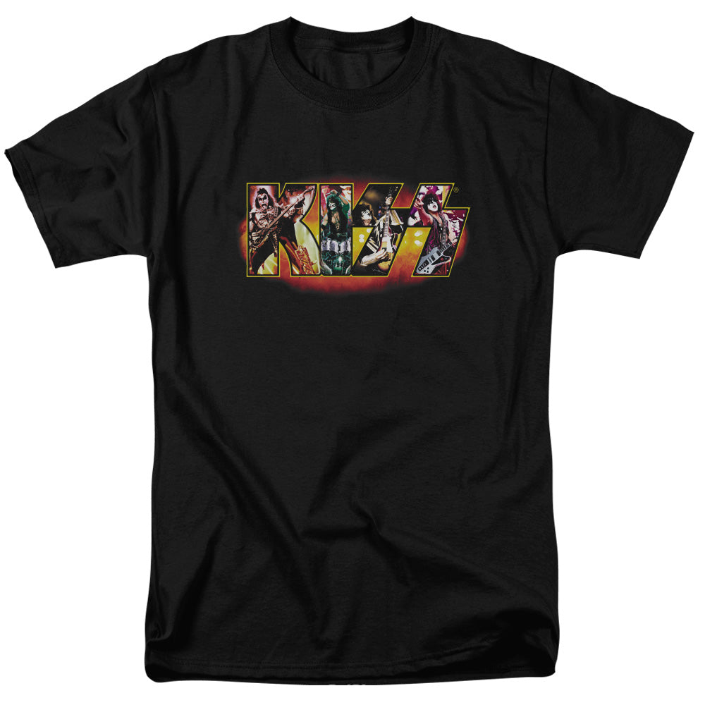 KISS Stage Logo Mens T Shirt Black