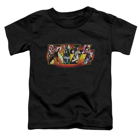 KISS Stage Logo Toddler Kids Youth T Shirt Black