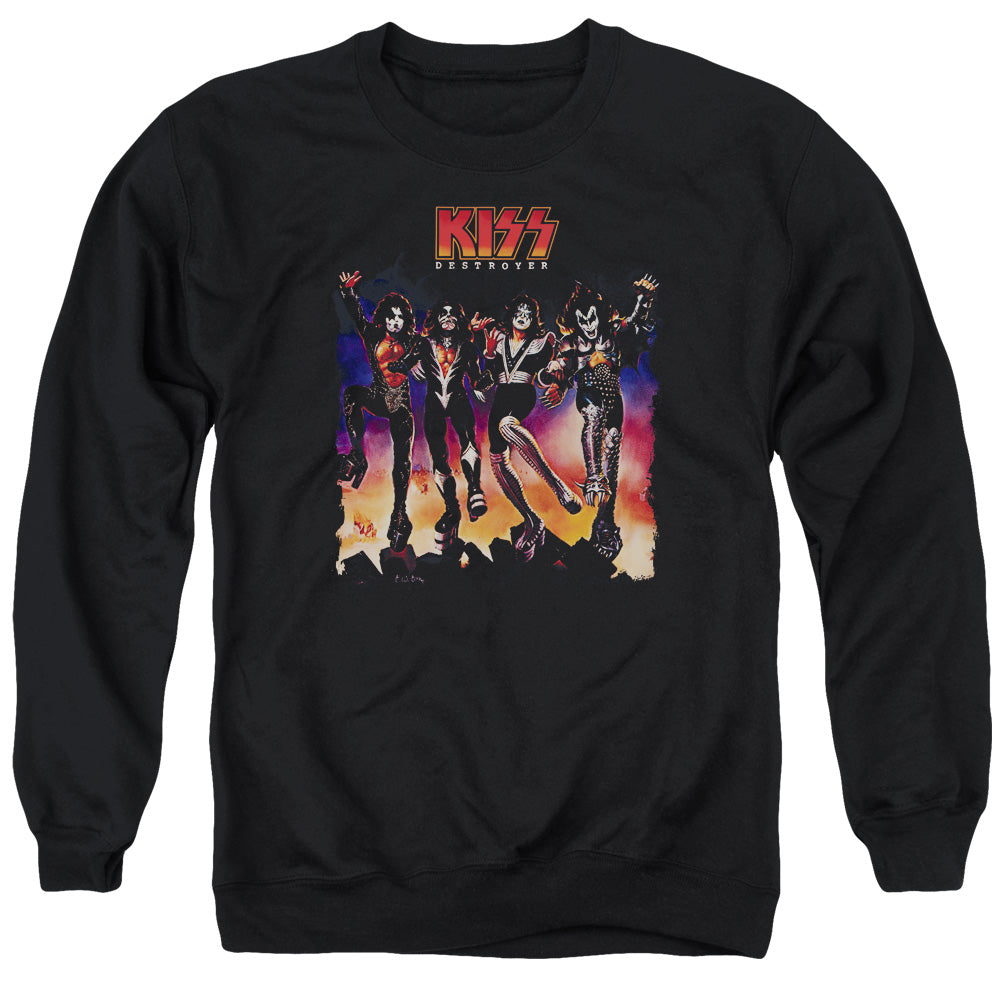 KISS Destroyer Cover Mens Crewneck Sweatshirt Black