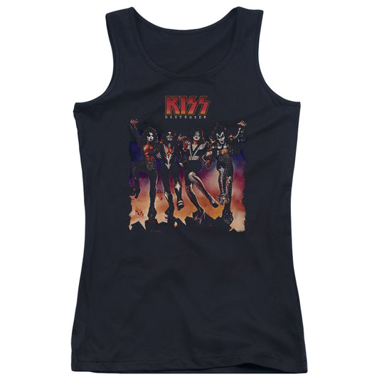 KISS Destroyer Cover Womens Tank Top Shirt Black