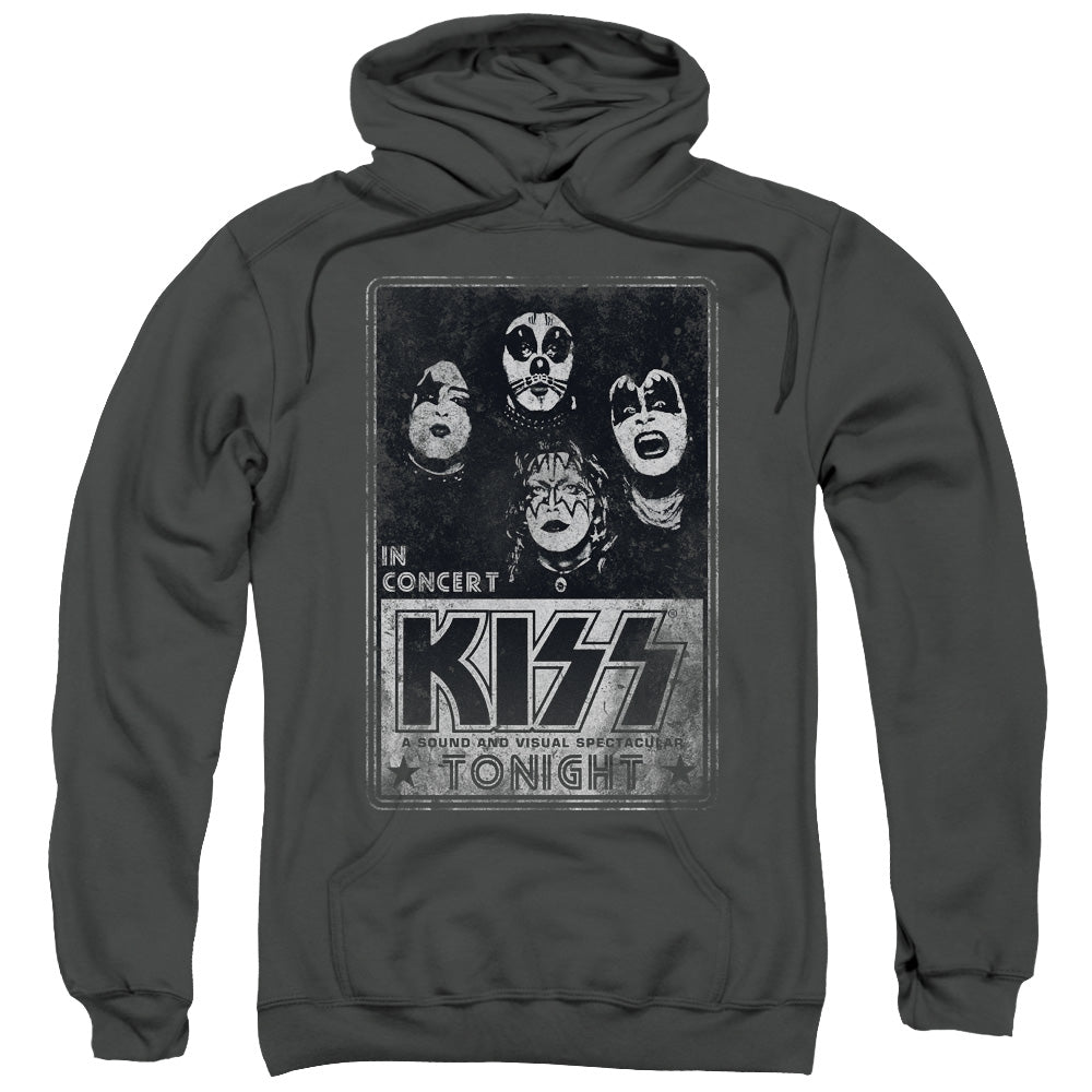 KISS Live Mens Hoodie Charcoal