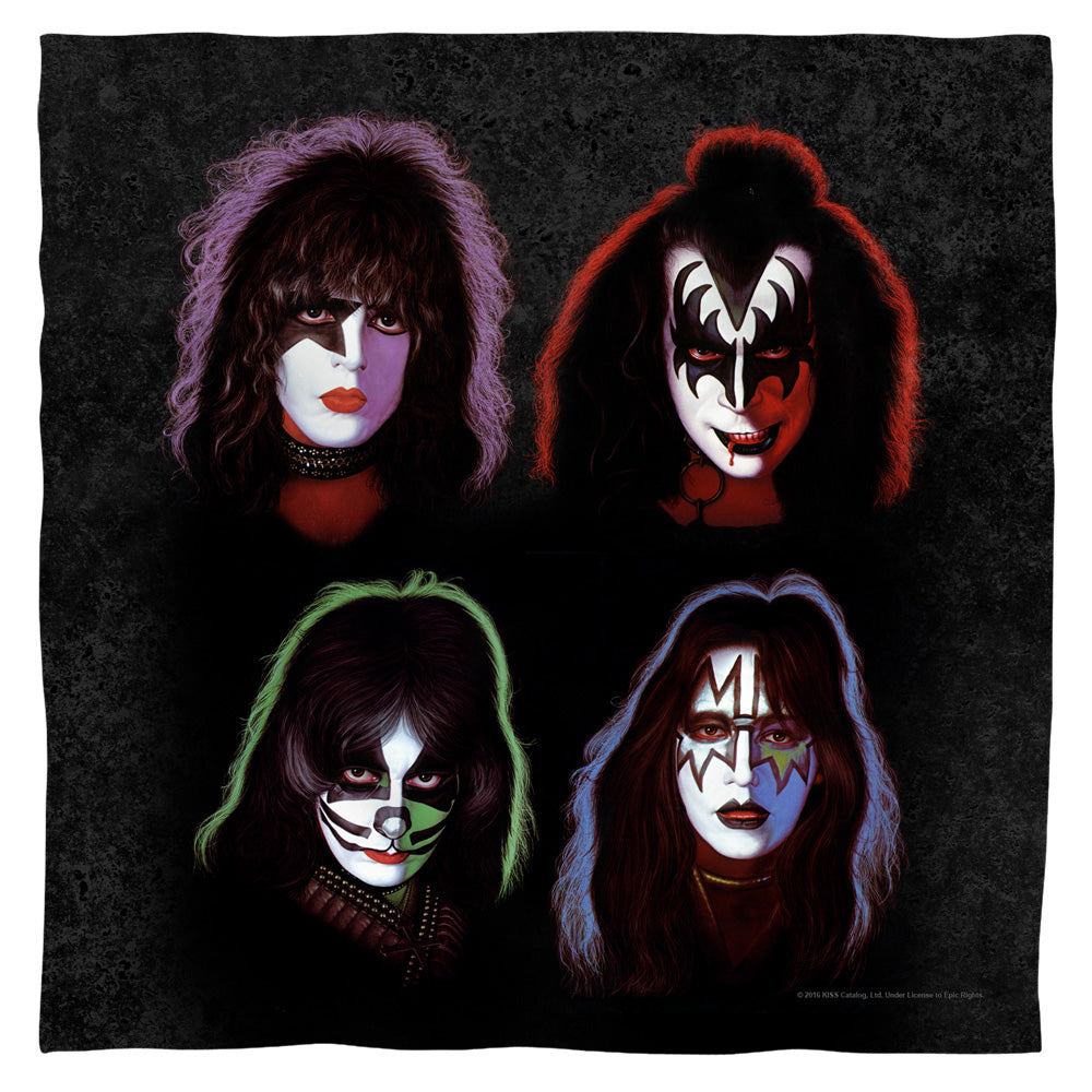 Kiss Solo Heads Bandana