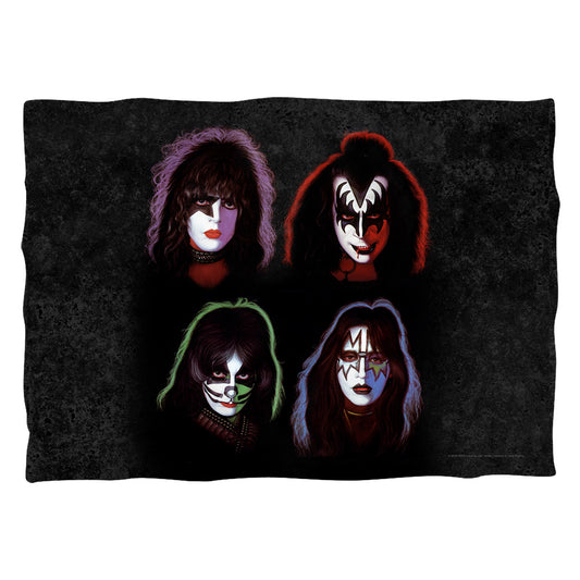 Kiss Solo Heads Pillow Case