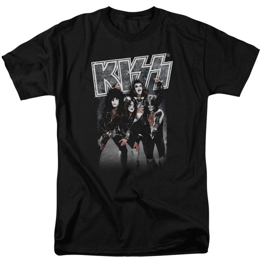 KISS Shine Mens T Shirt Black