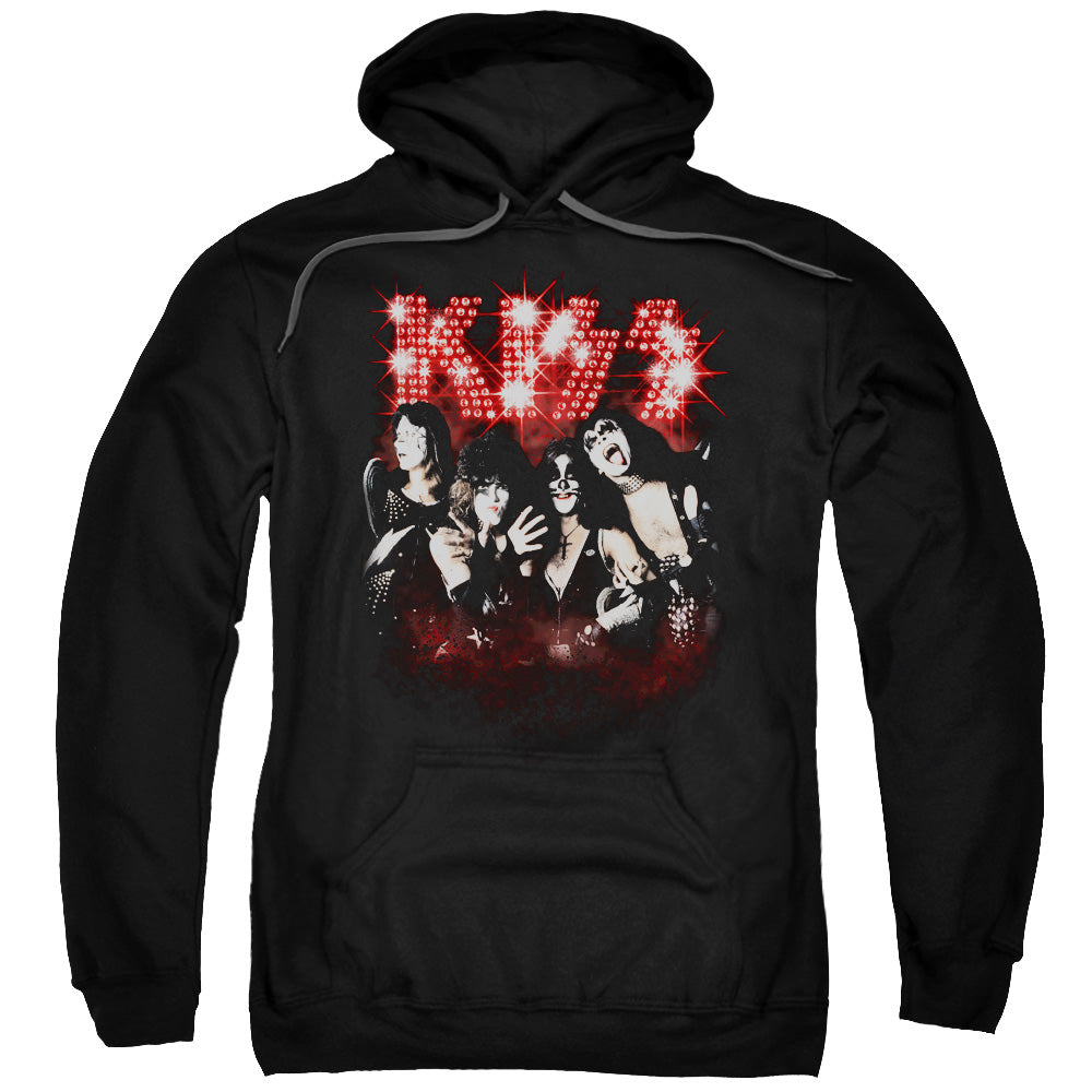 KISS Smoke and Mirrors Mens Hoodie Black