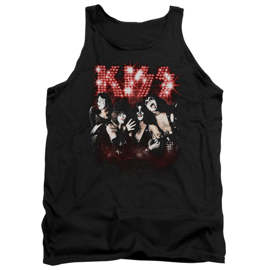 KISS Smoke and Mirrors Mens Tank Top Shirt Black