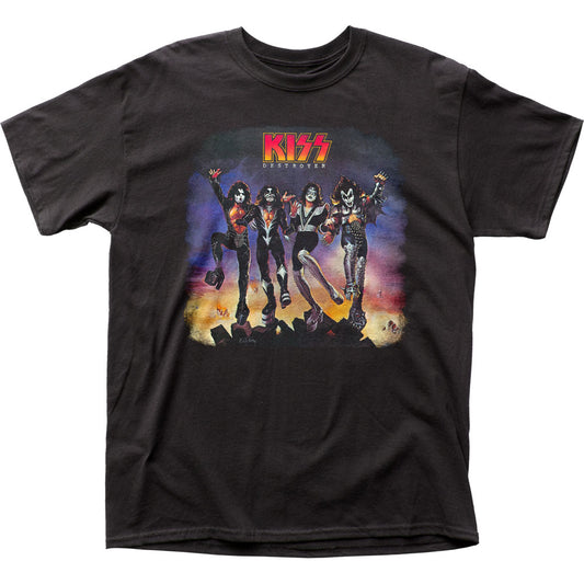 KISS Destroyer Mens T Shirt Black