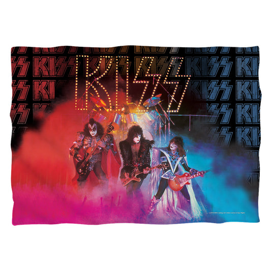 Kiss Stage Lights Pillow Case