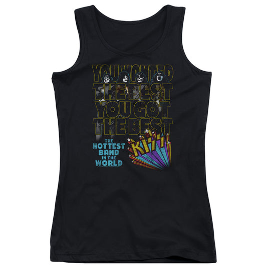 KISS The Best Womens Tank Top Shirt Black