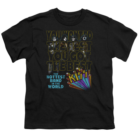 KISS The Best Kids Youth T Shirt Black