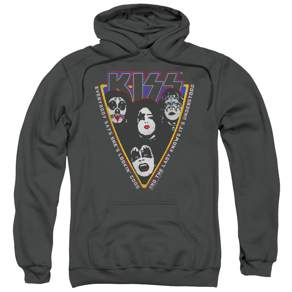 KISS Strutter Mens Hoodie Charcoal