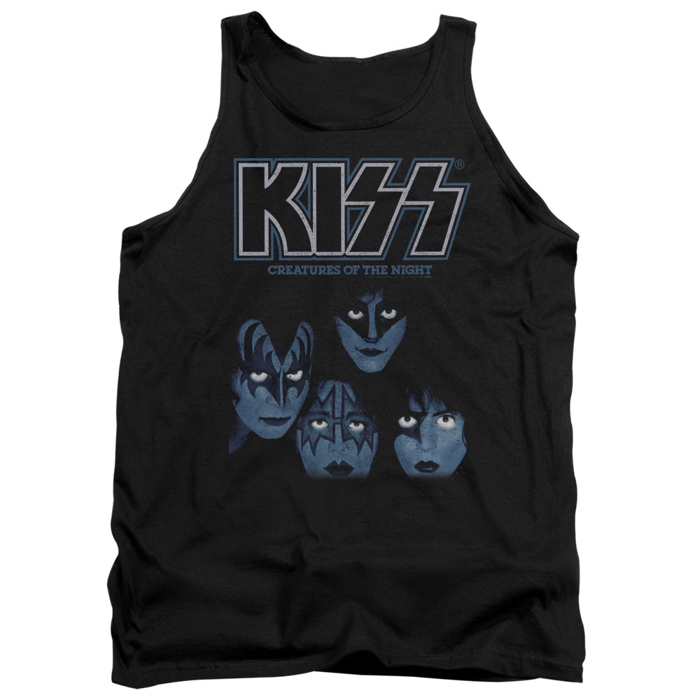 KISS Creatures Of The Night Mens Tank Top Shirt Black