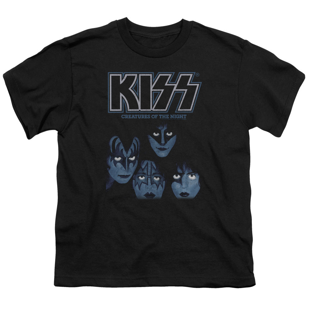 KISS Creatures Of The Night Kids Youth T Shirt Black