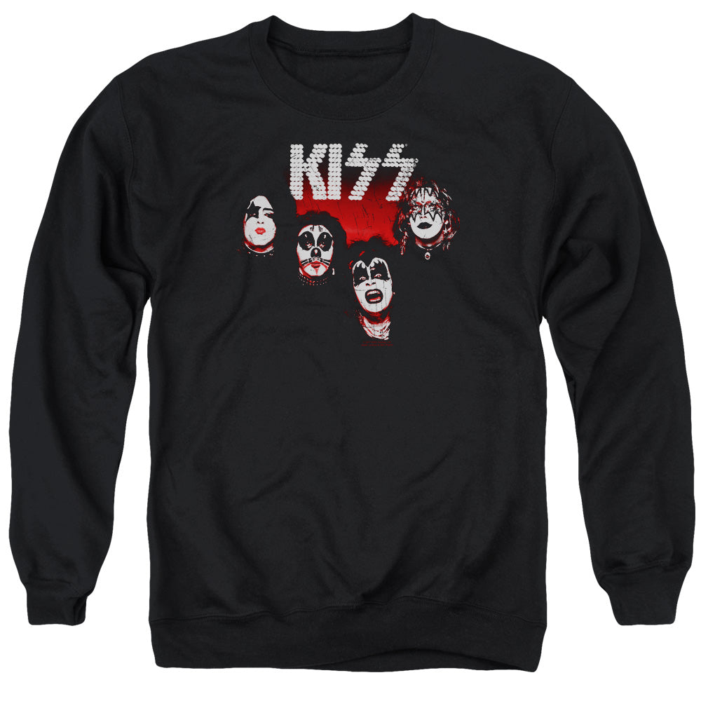 KISS 1974 Mens Crewneck Sweatshirt Black