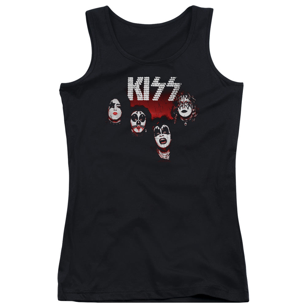 KISS 1974 Womens Tank Top Shirt Black