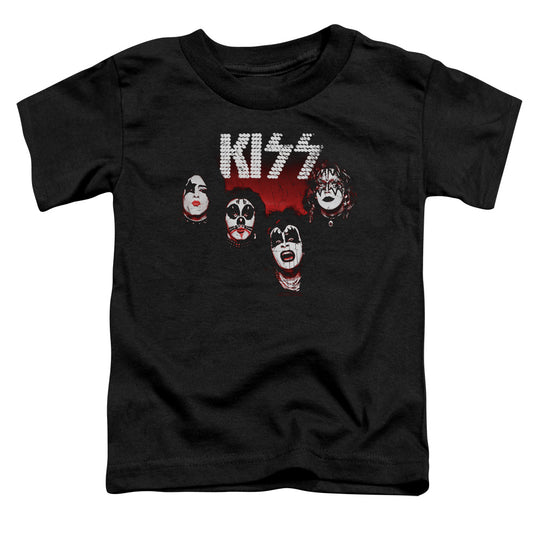 KISS 1974 Toddler Kids Youth T Shirt Black