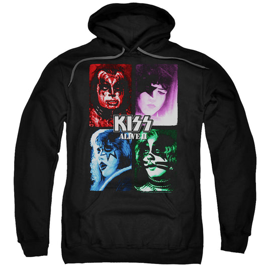 KISS Alive II Mens Hoodie Black