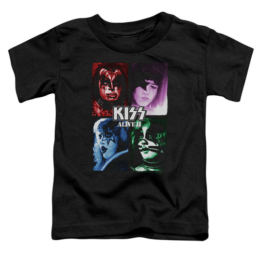 KISS Alive II Toddler Kids Youth T Shirt Black