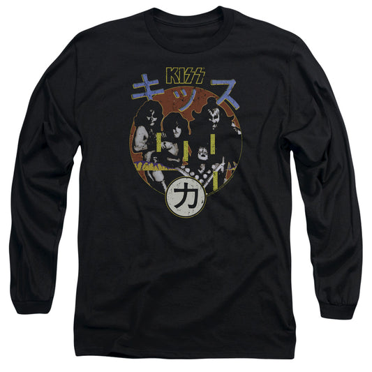 KISS Hotter Cover Mens Long Sleeve Shirt Black