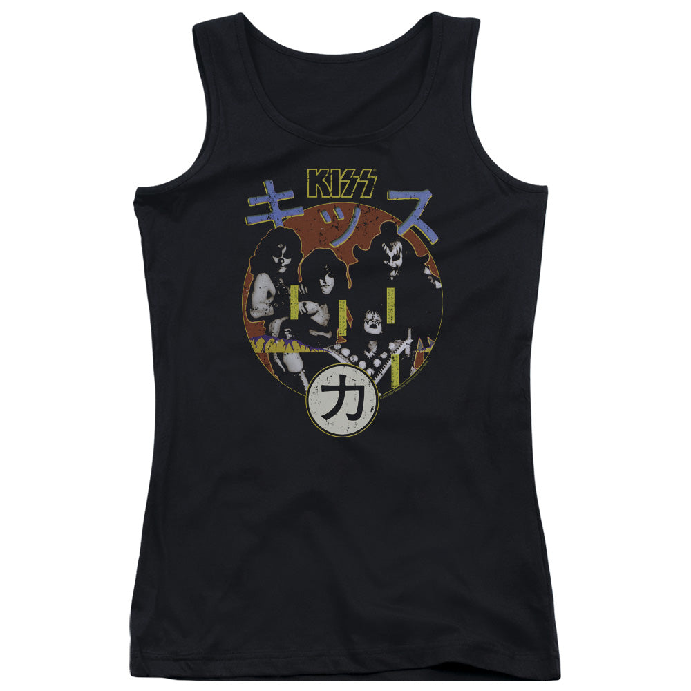 KISS Hotter Cover Womens Tank Top Shirt Black