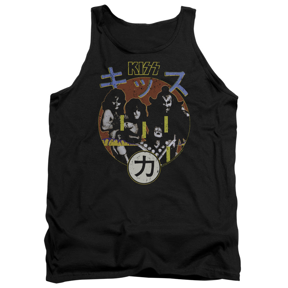 KISS Hotter Cover Mens Tank Top Shirt Black